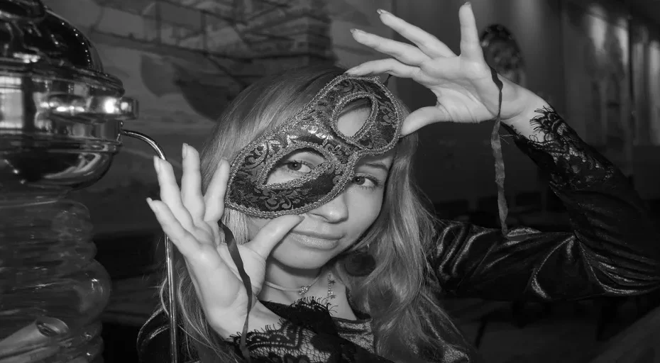 angel number 201 - mask, carnival, venice